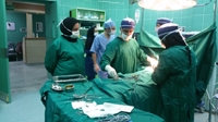راه اندازی اتا ق عمل بیمارستان امام علی (ع)